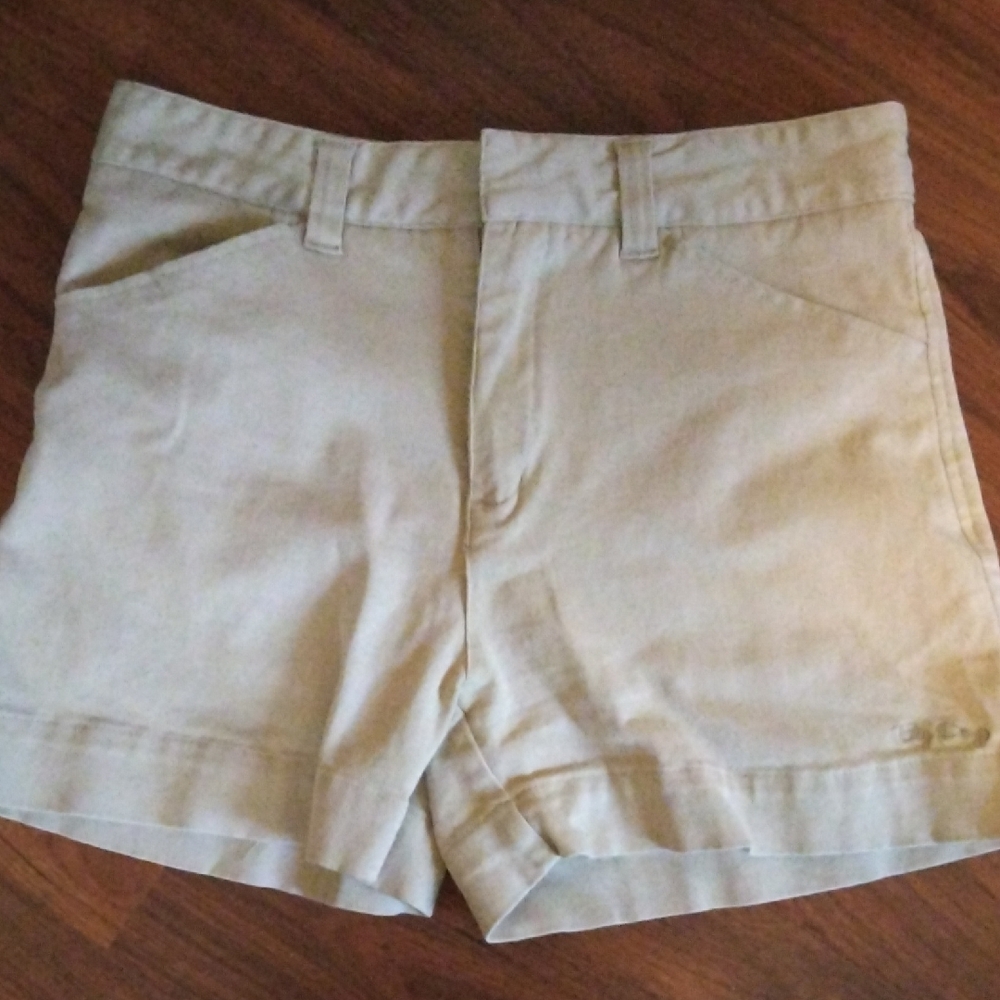Big Dogs Tan Bermudas Classic Cotton Shorts